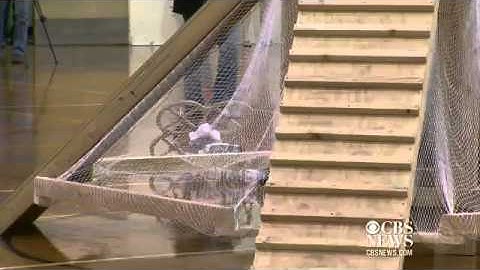 Robots battle in Caltech competition