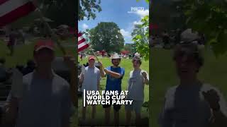 Soccer fans gather at Nashville's USA vs. Australia World Cup watch party