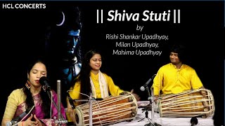 Shiva Stuti on Pakhavaj in Raag Adana - Milan, Mahima \u0026 Rishi Shankar Upadhyay | HCL Concerts Shiva Stuti on Pakhavaj in Raag Adana - Milan, Mahima \u0026 Rishi Shankar Upadhyay | HCL Concerts