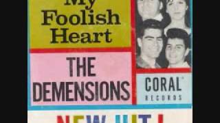 The Demensions - My Foolish Heart (1963) chords