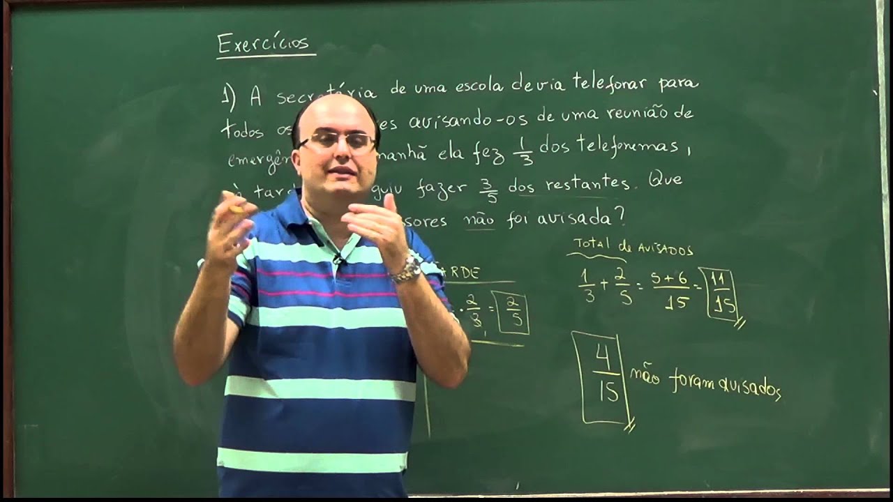 Exercícios sobre Frações 4