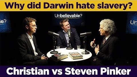 Why didn’t Darwin support slavery? Steven Pinker vs Nick Spencer