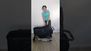 Larktale Crossover - single-seat pram to a two-seat wagon