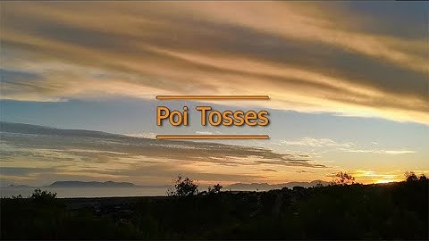 Lockdown Tutorial Series - Poi Tosses