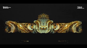 Mirror Reflection 1minute Projection Mapping 2024  Tokyo, Japa By Coding Art & Ai