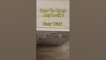 How To Open Any Lock Easy Trick ? 😊 #howto #viral #comedy #shorts