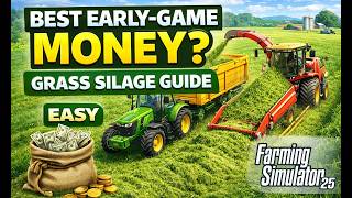 Best Early-Game Money? Grass Silage Guide | Farming Simulator 25 screenshot 5