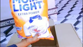 MORE LIGHT EXTRA POWER DETERGENT#amazon #shopping #unboxing #detergent #morelight #a2zamirhasan#fyp