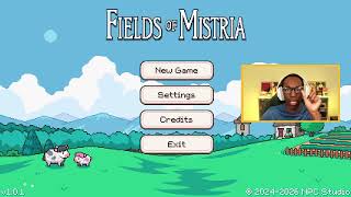 first time playing Fields Of Mistria (streamed 8/6/2026)