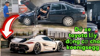 Phá Oto này Làm động Cơ chế tạo siêu xe Koenigsegg ?