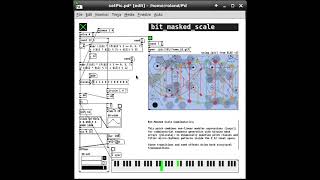 Generative Serialism in Pure Data [Pdida]: Bitwise Masks & Modular Arithmetic