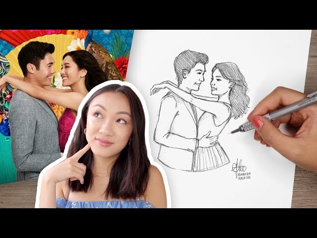 Asian DRAWS the Crazy Rich Asians Cast!