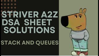 STRIVER A2Z DSA SHEET || Min Stack