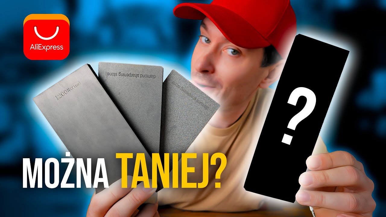 Najtańsze DIAMENTOWE płytki do ostrzenia z AliExpress