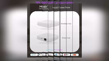 A must-have product! Tuya ZigBee 3.0 Smart Gateway Hub Smart Home Bridge Smart Life APP Wireless R