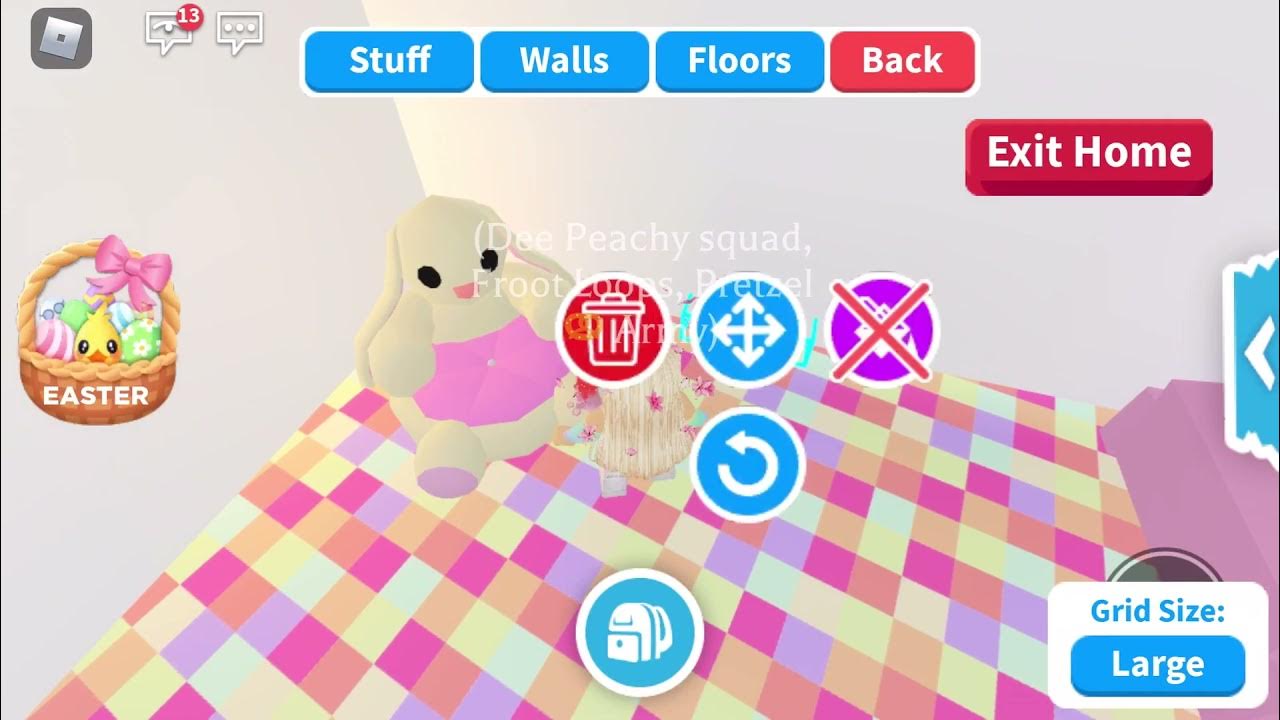 Checking out the new Easter furniture Adopt me Roblox! YouTube