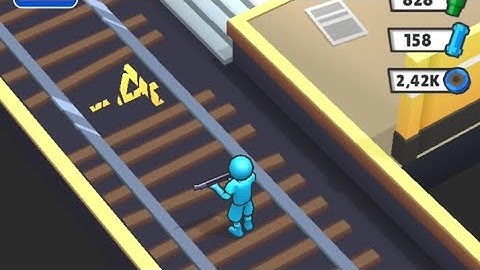 Walkers Attack - 😱 got 2 batteries, train doors opened, reached level 4