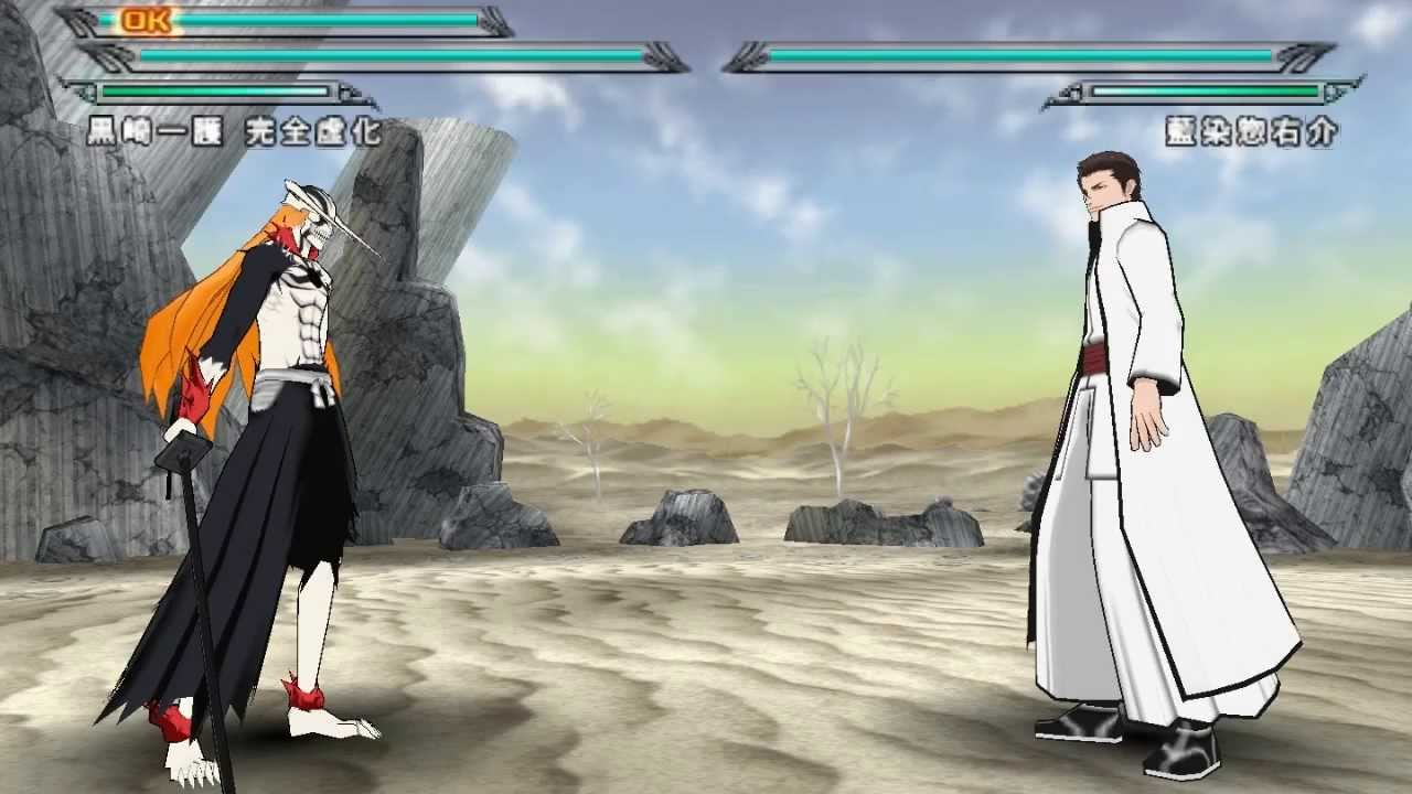 Bleach Heat The Soul 7_Ichigo Full Hollow Form & Ulquiorra_Moves
