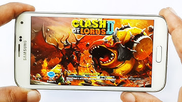 Clash of Lords 2 Gameplay Samsung Galaxy S5 Android & iOS HD