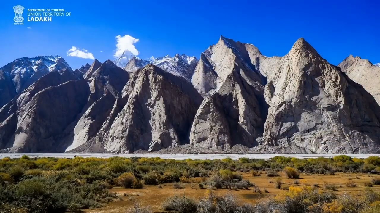Nubra Valley in Ladakh is  stunning high-altitude cold desert oasis, known for its surreal landscape