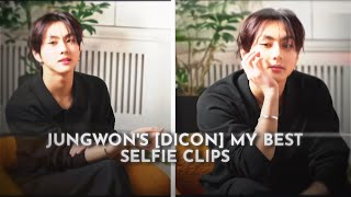 Jungwon 4K Twixtor Clip Dicon My Best Selfie Clip Ae Sharpen Added Enhypen