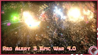 HDR + MaD_C&C.Online  Red Alert 3 Epic War 4.0 Mod  2v4  Tag Team CompStomp 2024