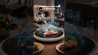 Future Self-Cooking Plate #shorts #trending #ai #technology #future #selfcooking #plate