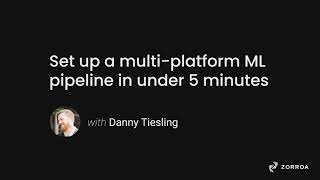 How to set up a multi-vendor machine learning pipeline in under 5 minutes with Boon AI.