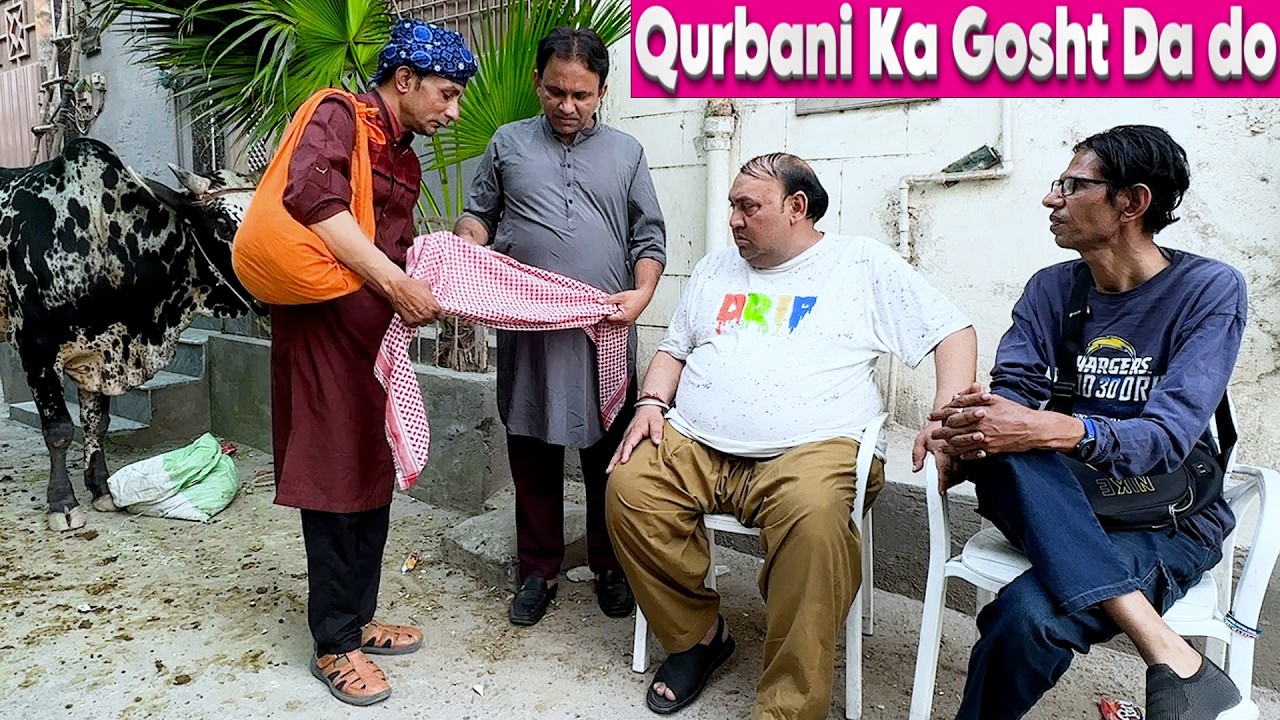 Tasleem Abbas and Soni New Show || Qurbani Ka Gosht Da Do Funny Prank @TasleemAbbasOfficial