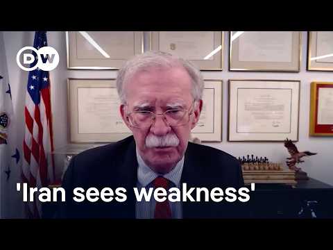 John Bolton blasts US strategy in Iran war | DW News

Former US National Security Adviser John Bolton says the United States is &ldquo;signalling weakness&rdquo; to Iran, and that could shape the outcome of the war.
This interview explores the legal, strategic and geopolitical implications of the Iran war, including questions around international law, escalation risks, energy security, and the future of US foreign policy in the Middle East.

#John #Bolton #blasts #strategy #Iran