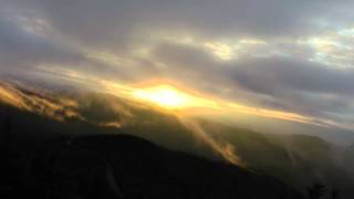 Sunset at Mt Mitchell N.C.