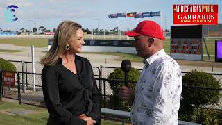 CC with Bec Morrisey at Melton on Bendigo cup night.