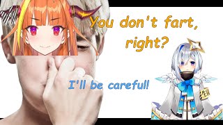 [ENG SUB] Does Kanata fart during the live stream?