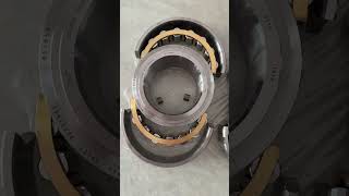 SKF Cooper split cylindrical roller bearing with brass cage,