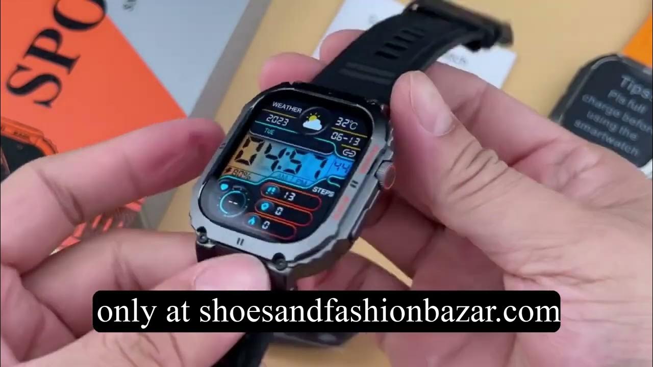 Smartwatch K57 Pro - YouTube