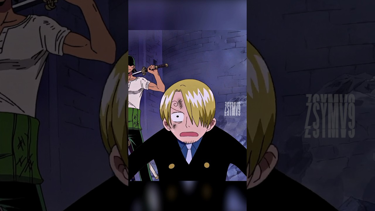 Sanji regrets helping 😂