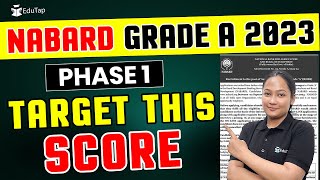 NABARD Phase 1 Strategy and Target Score | How To Crack NABARD Grade A Phase 1 | NABARD 2023 Vacancy