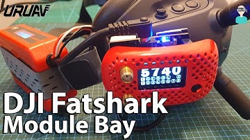 Best Solution For Mounting A Fatshark Receiver On Your DJI HD Goggles