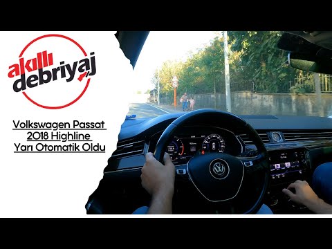 Volkswagen Passat 2018 Highline Yarı Otomatik Oldu video önizlemesi