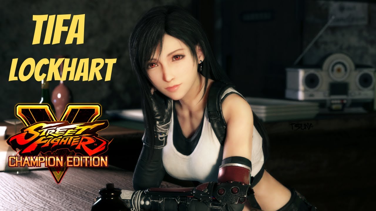 Street Fighter V Champion Edition Lucia Tifa Lockhart Mod