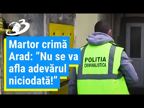 Martor crimă Arad: ”Nu se va afla adevărul niciodată!” Camerele de supraveghere s-au defectat