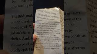 Discipleship 2.8 A Bible Tract from VCY The Dangerous Road A  Modern Day Parable