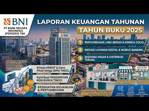 Bedah Laporan Keuangan: bank BNI 2025| Kinerja Solid & Ekspansi Digital Terus Melesat! 🏦📈