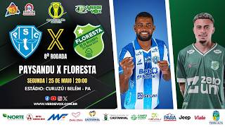 #aovivo PAYSANDU X FLORESTA || CURUZÚ || SÉRIE C - 2026 || 8ª RODADA