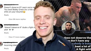 The Most ANNOYING UFC Instagram Comment Sections Poirier Fans vs Makhachev, & Sandhagen Fans