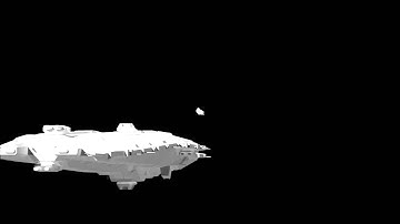 Hiigaran Battlecruiser and Interceptor