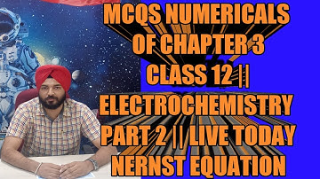 numerical of electrochemistry class 12 || numerical of electrochemistry || term 1 cbse pseb