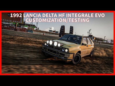 [FH5] 1992 Lancia Delta HF Integrale EVO Customization/Testing - YouTube