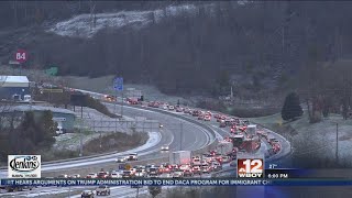 Vehicle accident in Harrison County sends 3 people to hospital, slows traffic