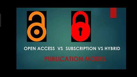 Open Access vs Subscription vs Hybrid Journal || paid journal || research